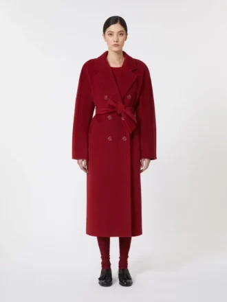 101801 Icon Coat, mörkröd