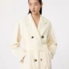 101801 Icon Coat, vit