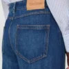 Baggy jeans i denim, marinblå