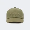 Baseballkeps i canvas, khaki Baseballkeps i canvas, khaki