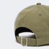 Baseballkeps i canvas, khaki Baseballkeps i canvas, khaki