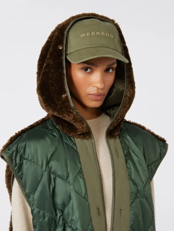 Baseballkeps i canvas, khaki Baseballkeps i canvas, khaki