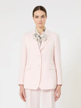 Blazer i cady, rosa