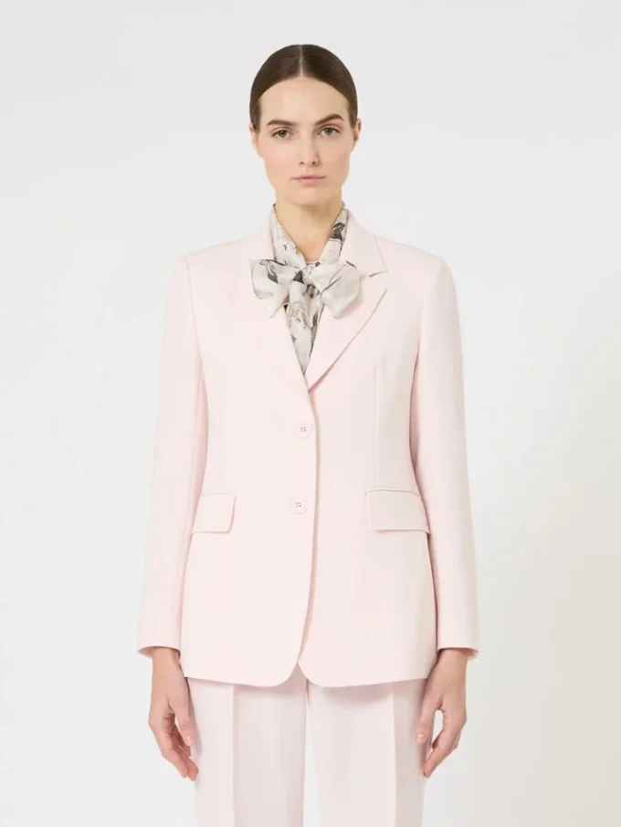 Blazer i cady, rosa Blazer i cady, rosa