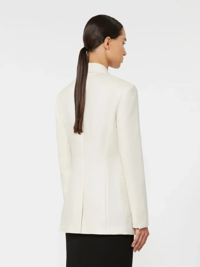 Blazer i rent linne, beige Blazer i rent linne, beige