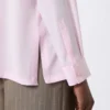 Blus i sidencharmeuse, rosa Blus i sidencharmeuse, rosa
