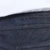 Bomullsbyxor i denimlook, midnattblå Bomullsbyxor i denimlook, midnattblå