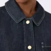 Bomullsdenimskjorta, ultramarin Bomullsdenimskjorta, ultramarin