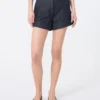 Bomullsshorts i denimlook, midnattblå Bomullsshorts i denimlook, midnattblå