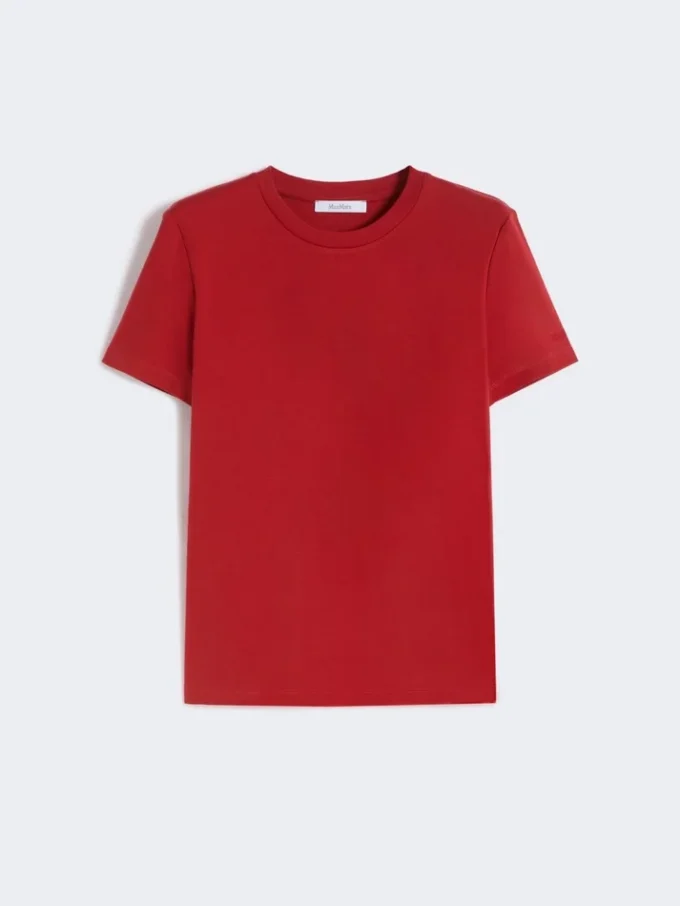 Bomullst-shirt, röd Bomullst-shirt, röd