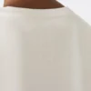 Broderad jersey-t-shirt, sand Broderad jersey-t-shirt, sand