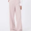 Byxor i ull, mohair och siden, beige-rosa Byxor i ull, mohair och siden, beige-rosa