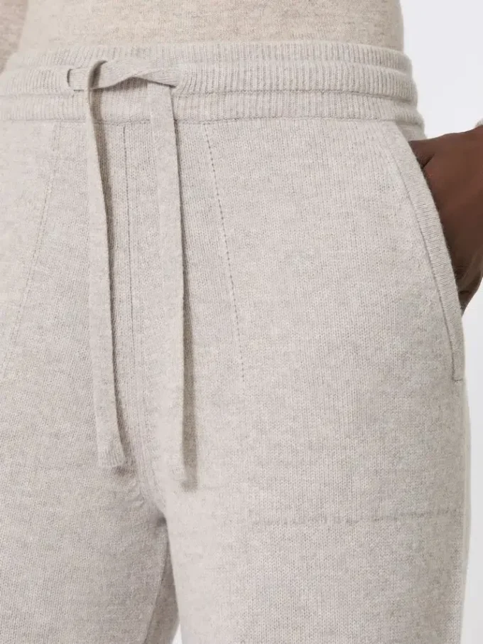 Byxor i ull och kashmir, beige