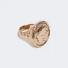 Doge-ring i metall, guld