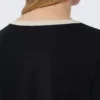 Enkel jersey-t-shirt, svart Enkel jersey-t-shirt, svart