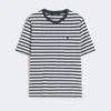 Enkel t-shirt i bomull, ecru