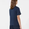 Enkel t-shirt i bomull, marinblå Enkel t-shirt i bomull, marinblå