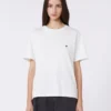 Enkel t-shirt i bomull, optiskt vit Enkel t-shirt i bomull, optiskt vit