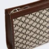 Extra liten väska i bomullsjacquard, svart