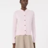 Feminin kofta i ull, rosa Feminin kofta i ull, rosa
