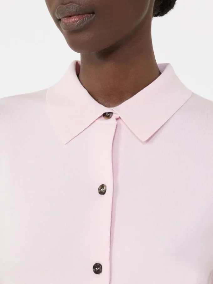 Feminin kofta i ull, rosa Feminin kofta i ull, rosa
