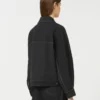 Jacka i denim med jersey-effekt, ultramarin Jacka i denim med jersey-effekt, ultramarin
