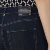 Jeans med uppvikt benslut, ultramarinblå Jeans med uppvikt benslut, ultramarinblå