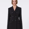 Jerseyblazer, svart Jerseyblazer, svart