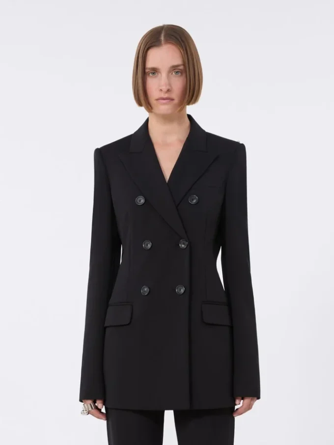 Jerseyblazer, svart Jerseyblazer, svart