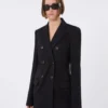 Jerseyblazer, svart Jerseyblazer, svart