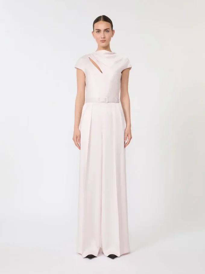 Jumpsuit i Envers-satin, rosa Jumpsuit i Envers-satin, rosa