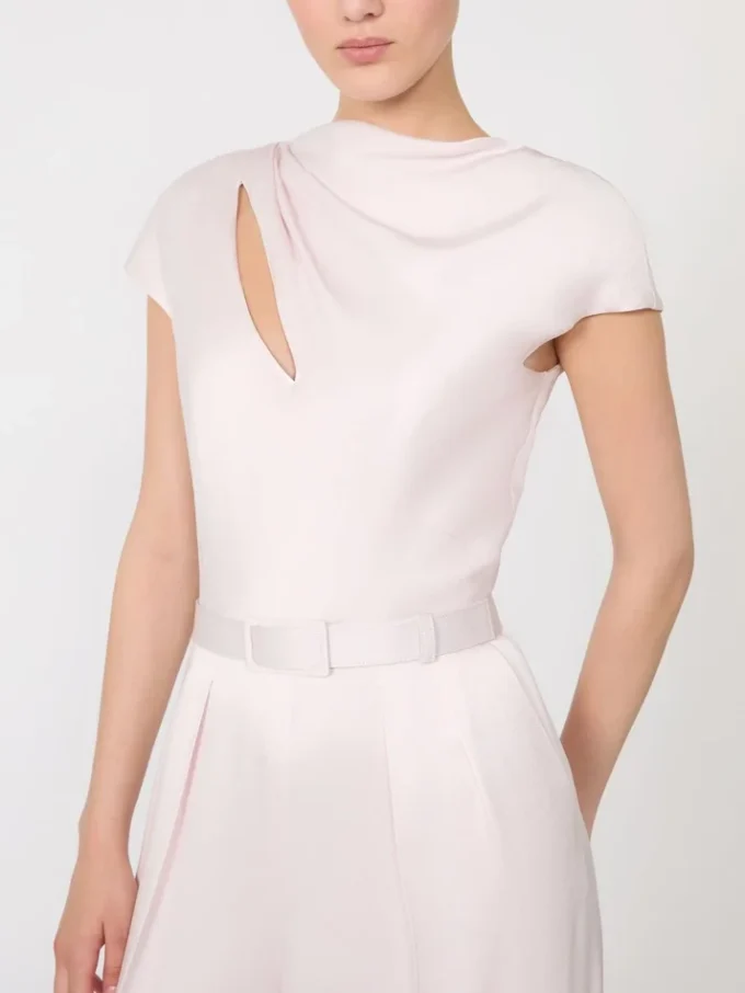 Jumpsuit i Envers-satin, rosa Jumpsuit i Envers-satin, rosa