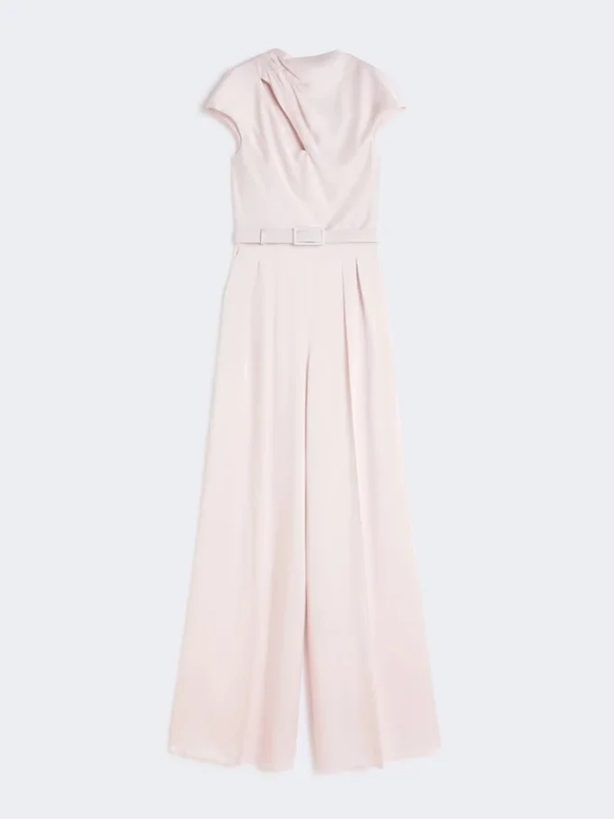 Jumpsuit i Envers-satin, rosa Jumpsuit i Envers-satin, rosa