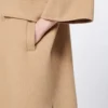 Kamelbrun bredvävd kappa, hasselnötsbrun Kamelbrun bredvävd kappa, hasselnötsbrun