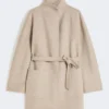 Kamelbrun omlottkapp, sand Kamelbrun omlottkapp, sand