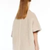 Kappa i teddytyg av alpacka och ull, beige Kappa i teddytyg av alpacka och ull, beige