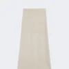 Kjol i argyle-mönstrat kashmirgarn, beige Kjol i argyle-mönstrat kashmirgarn, beige