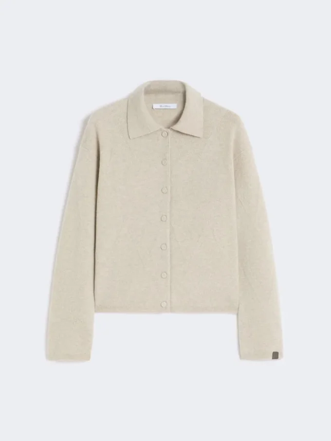Kofta i kashmir, beige
