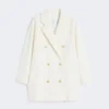 Kort 101801 Icon Coat, vit