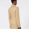 Kort jacka i linne-twill, kamel Kort jacka i linne-twill, kamel