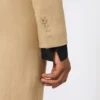 Kort jacka i linne-twill, kamel Kort jacka i linne-twill, kamel