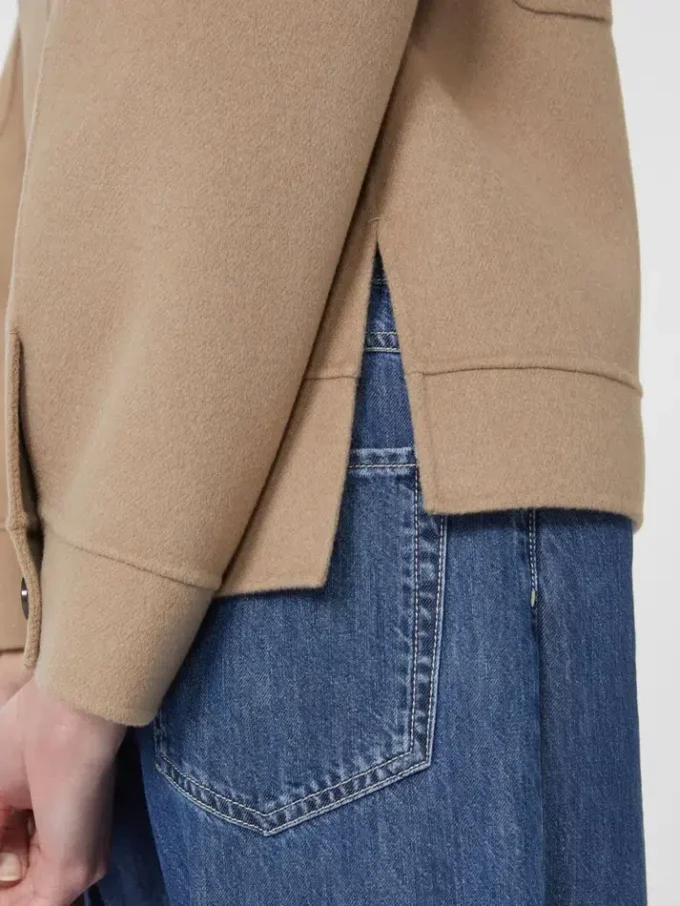 Kort ulljacka, beige Kort ulljacka, beige