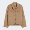 Kort ulljacka, beige Kort ulljacka, beige