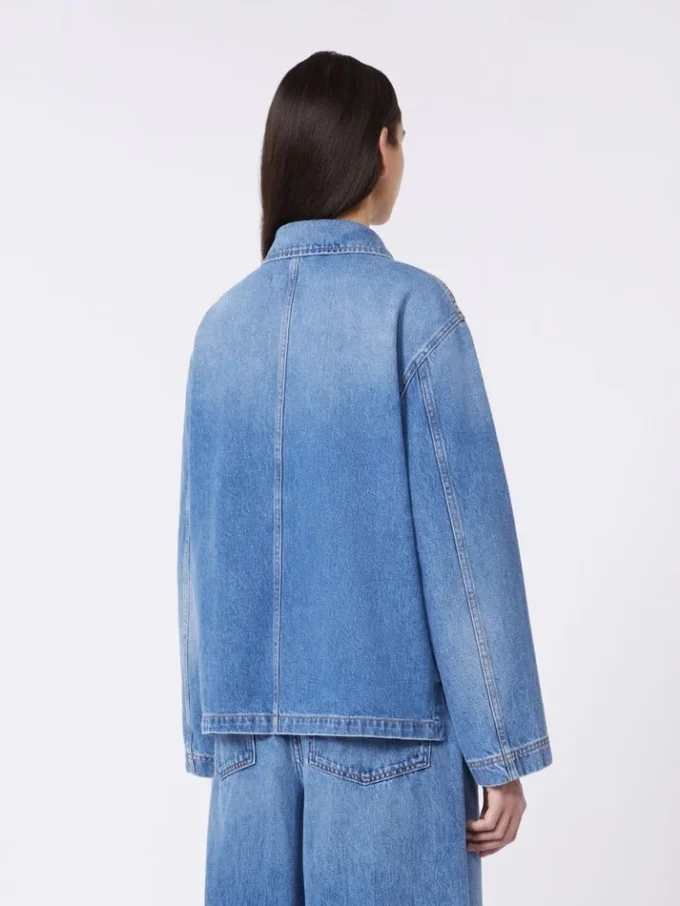 Äkta denimjacka, marinblå Äkta denimjacka, marinblå