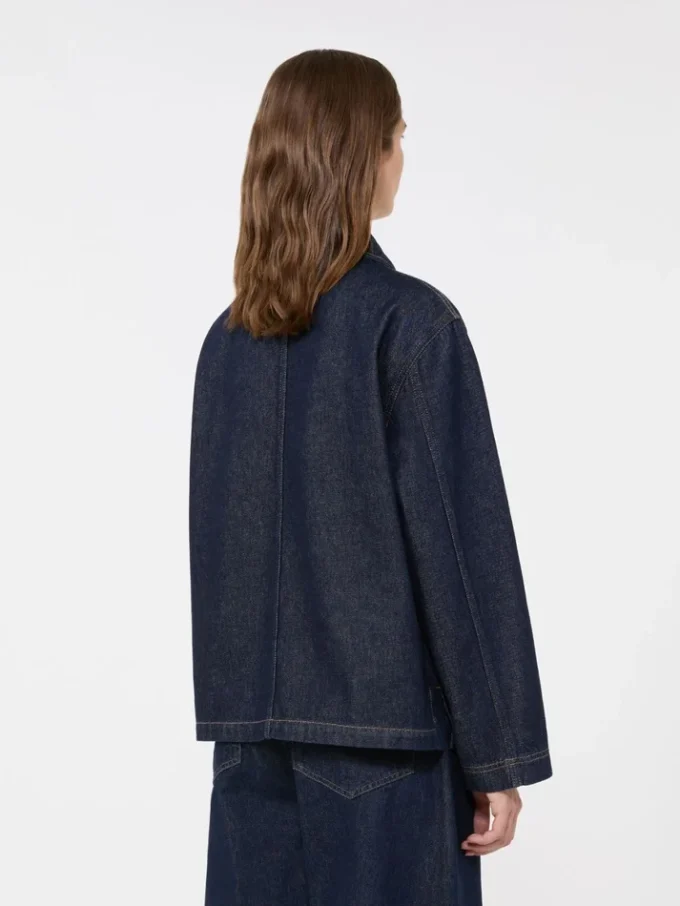 Äkta denimjacka, marinblå Äkta denimjacka, marinblå