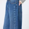 Äkta jeans i bomullsdenim, marinblå Äkta jeans i bomullsdenim, marinblå