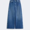 Äkta jeans i bomullsdenim, marinblå Äkta jeans i bomullsdenim, marinblå