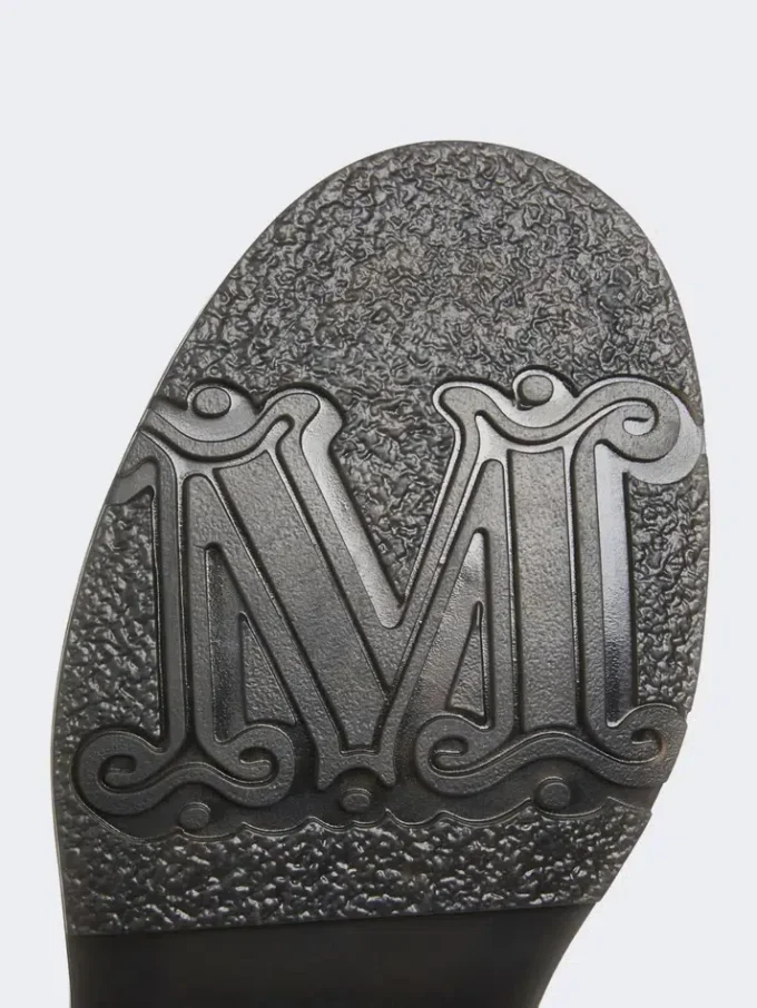 Läderkängor, svarta Läderkängor, svarta