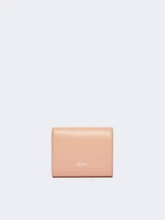 Läderplånbok, rosa