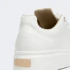 Lädersneakers, optiskt vitt Lädersneakers, optiskt vitt